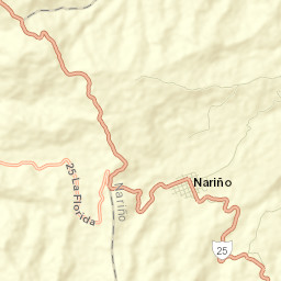 Nariño Street Map