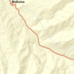 Mallama Street Map