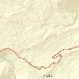 Imués Street Map