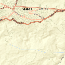 Ipiales Street Map