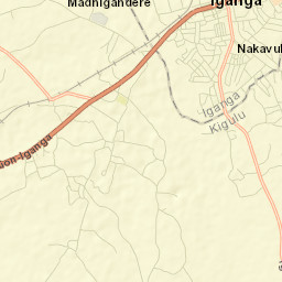 Iganga Street Map