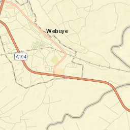 Webuye Street Map