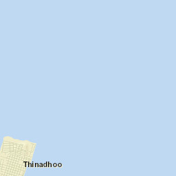 Thinadhoo Street Map