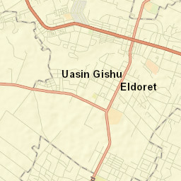 Eldoret Street Map