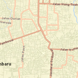 Pekanbaru Street Map