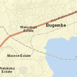 Bugembe Street Map