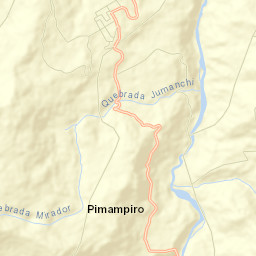 Pimampiro Street Map