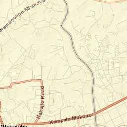 Bweyogerere Street Map