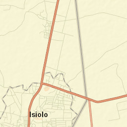 Isiolo Street Map