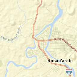 Rosa Zarate Street Map