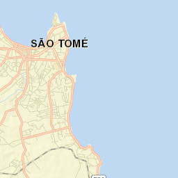 São Tomé Street Map