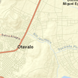 Otavalo Street Map