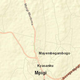 Mpigi Street Map