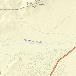 Kasese Street Map