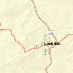 Nandi Hills Street Map
