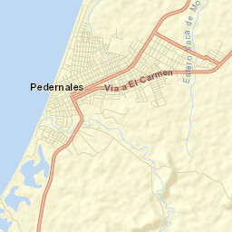 Pedernales Street Map