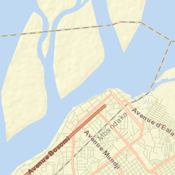 Mbandaka Street Map