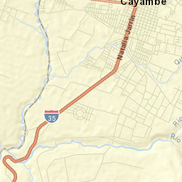 Cayambe Street Map