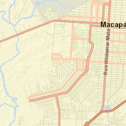 Macapá Street Map