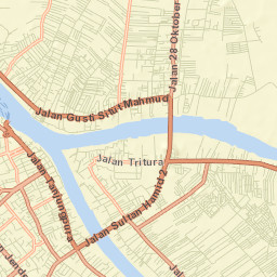 Pontianak Street Map