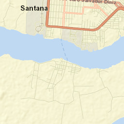 Santana Street Map