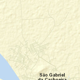São Gabriel da Cachoeira Street Map