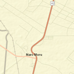 Naro Moru Street Map