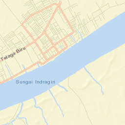 Kabupaten Indragiri Hilir Street Map