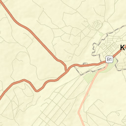 Kericho Street Map