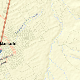 Machachi Street Map