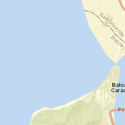 Bahía de Caráquez Street Map