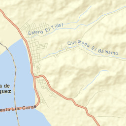 San Vicente Street Map