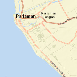 Kota Pariaman Street Map