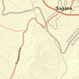 Sagana Street Map