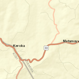 Keroka Street Map
