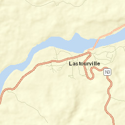 Lastoursville Street Map