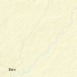 Ewo Street Map
