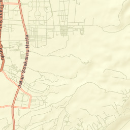 Kota Palu Street Map
