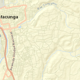 Latacunga Street Map