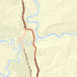 Tena Street Map