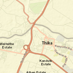 Thika Street Map