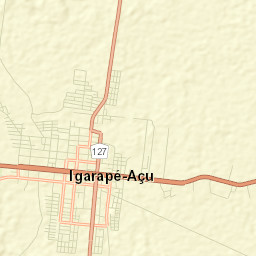 Igarapé Açu Street Map