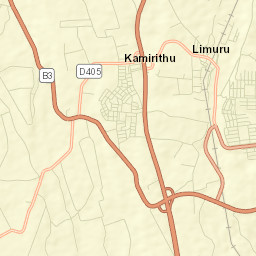 Limuru Street Map