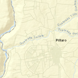 Píllaro Street Map