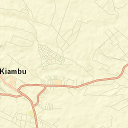 Kiambu Street Map