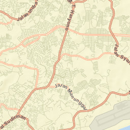 City of Balikpapan Street Map