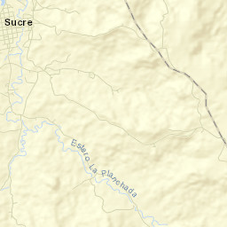 Sucre Street Map