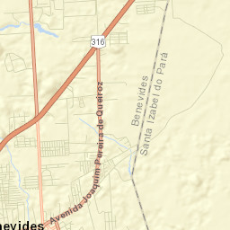 Benevides Street Map