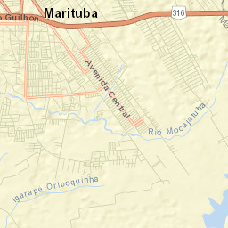Marituba Street Map