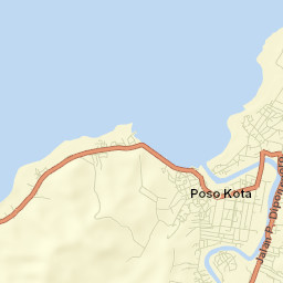Poso Street Map